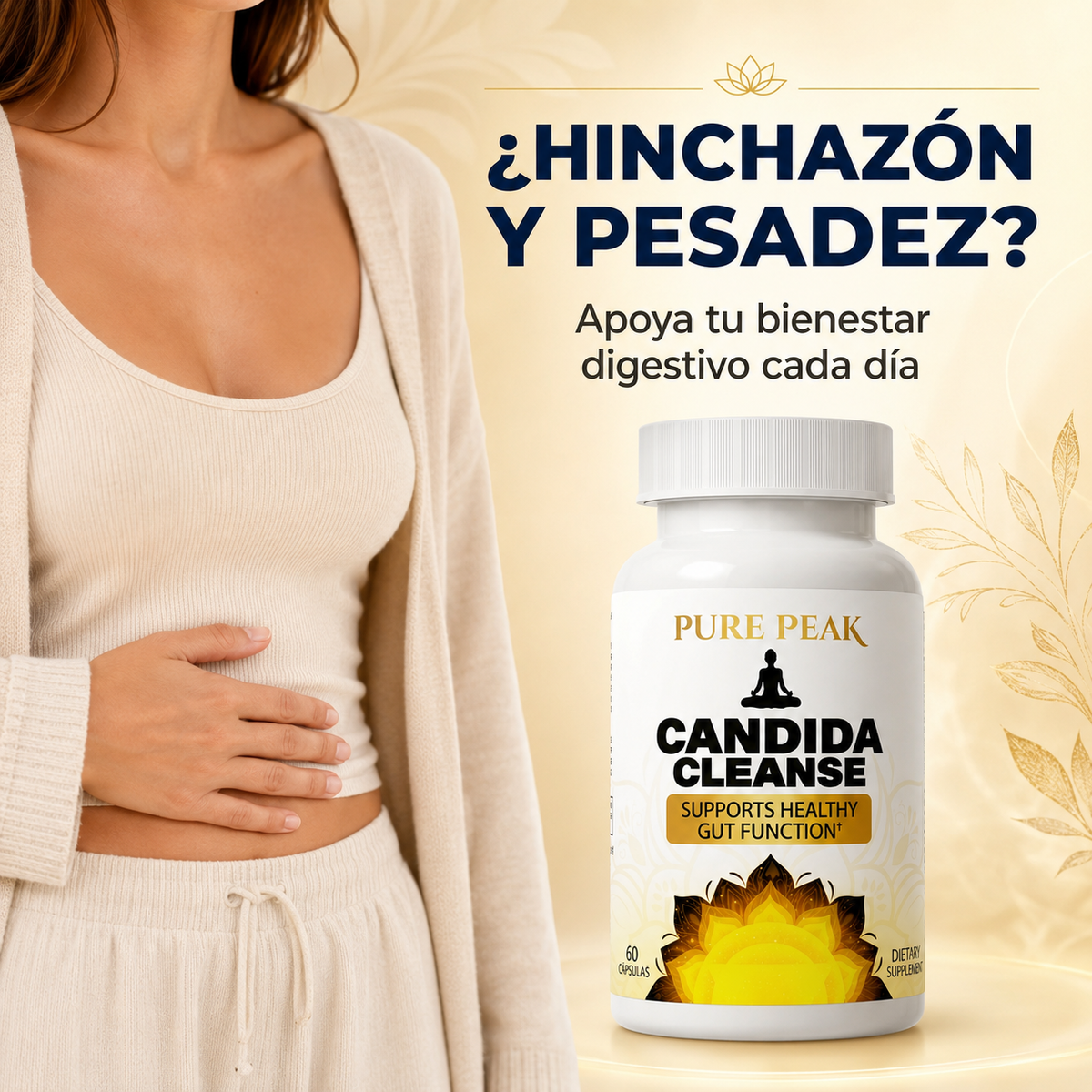 Candida Cleanse – Apoyo para tu Flora Intestinal (60 Cápsulas)