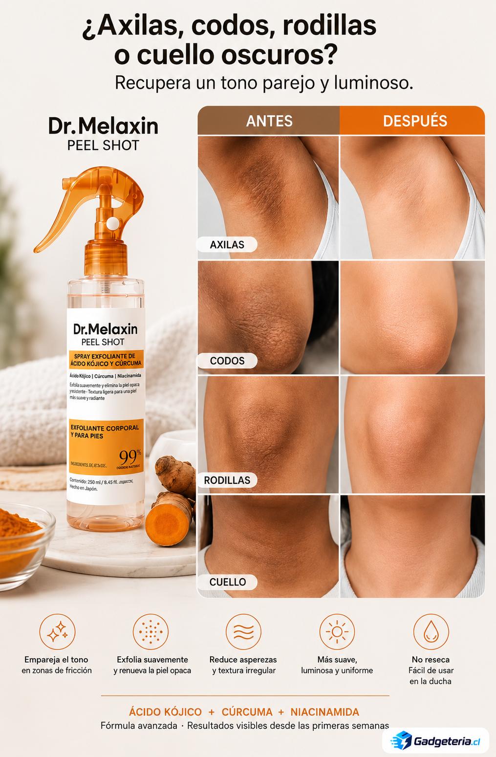 Dr. Melaxin Peel Shot – Fórmula Coreana Premium 🇰🇷
