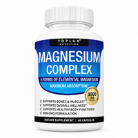 Magnesio Complex 8 en 1 – Magnesio de Espectro Completo 1000mg (60 Cápsulas)